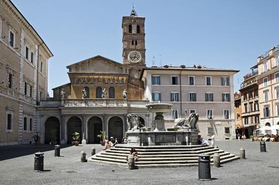 Resultado de imagen para piazza di santa maria in trastevere