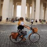 moverse en bici por roma